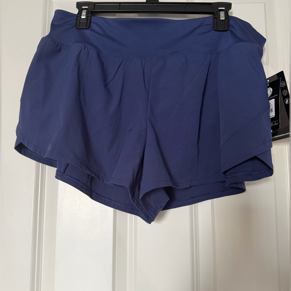 NWT Avia compression shorts w/attached underwear. Size L.